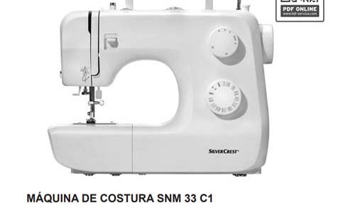 Manual de Instrucciones maquina de coser Silvercrest snm 33 c1