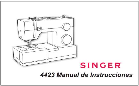 Singer Heavy Duty 4423 Manual Español PDF